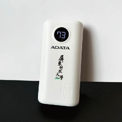 【團購商品，10個起做】屏科書法字ADATA威剛10000mAh迷你型行動電源