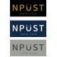 【少量現貨，售完不補】NPUST簡約微笑純棉短T_黑色