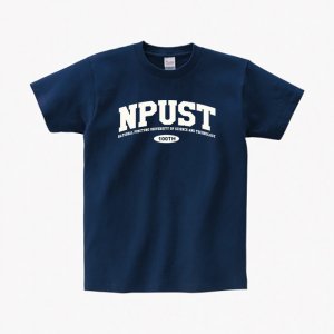 【百年限定款】NPUST_100TH經典款短T_深藍