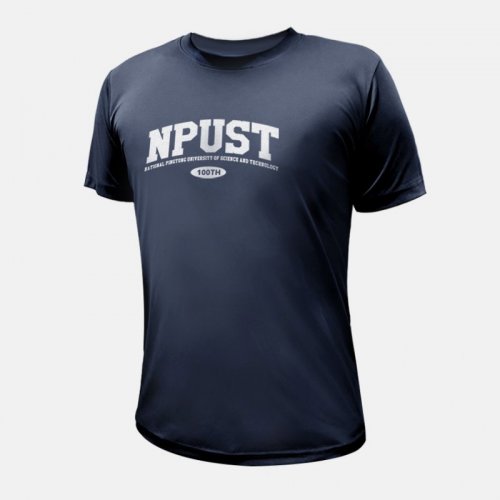 【百年限定款】NPUST_100TH經典款超細纖維排汗衫_鐵灰