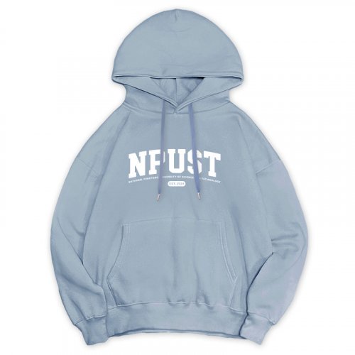 【預購至11/30止，12/19陸續出貨】NPUST冬日輕甜系落肩帽T_冰霜藍