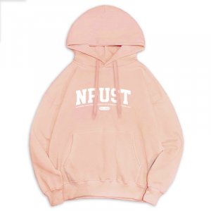 【預購至11/30止，12/19陸續出貨】NPUST冬日輕甜系落肩帽T_微糖粉