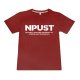 【絕版出清，售完不補】NPUST經典款純棉短T_酒紅