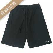 【絕版出清，售完10件起做】NPUST休閒有型棉短褲_黑