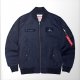 NPUST FORCE MA-1飛行夾克2.0_海軍藍