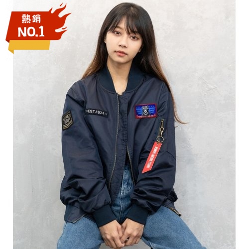 NPUST FORCE MA-1飛行夾克2.0_海軍藍