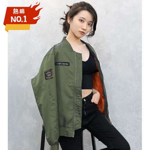 NPUST FORCE MA-1飛行夾克2.0_軍綠 NPUST FORCE MA-1飛行夾克2.0_軍綠