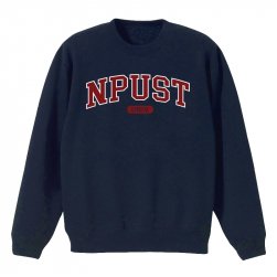 NPUST經典款美式大學T_深藍